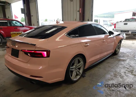 2019 Audi A5 45 Premium из США, поврежденный, VIN WAUFNCF53KA007549